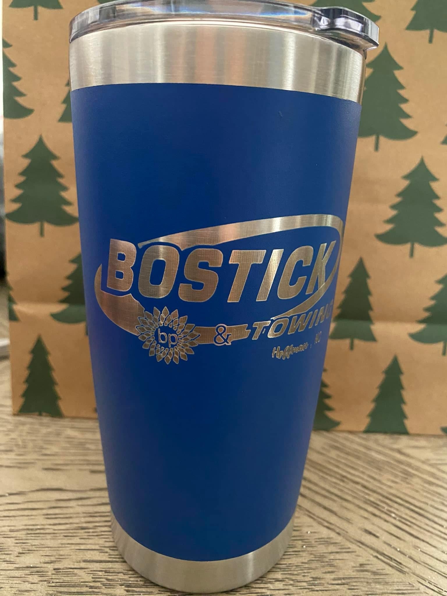 Custom business engraved tumbler